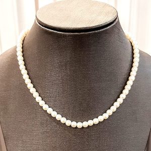 Colar perola semijoia