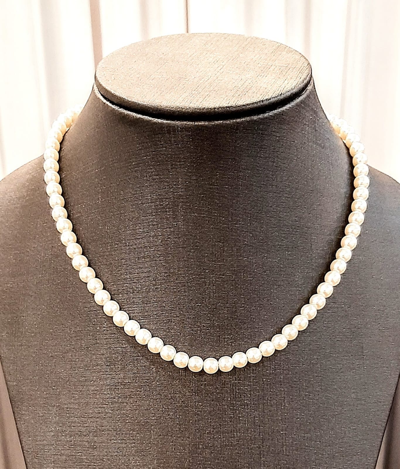 Colar perola semijoia