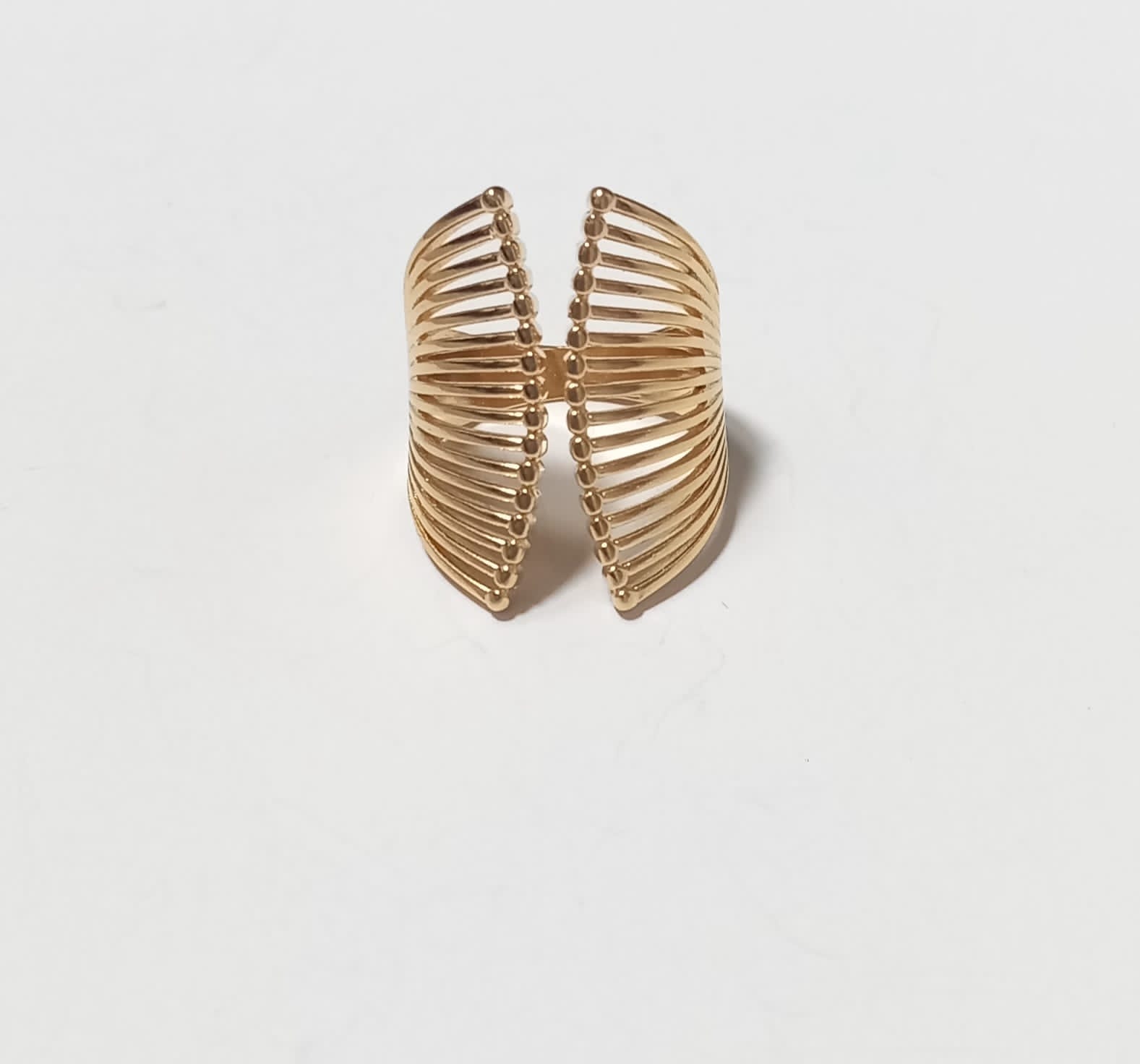 Anel ouro semijoia 18K